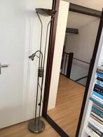 Vloerlamp - Brons -, Huis en Inrichting, Lampen | Vloerlampen, Ophalen, Gebruikt, Metaal, Modern