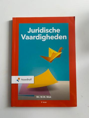 M.M. Mok - Juridische vaardigheden 5e druk beschikbaar voor biedingen