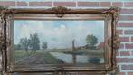 Schilderij A.v. Haren incl lijst, Antiek en Kunst, Kunst | Schilderijen | Klassiek, Ophalen