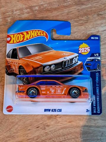Hot Wheels BMW 635 CSi oranje nieuw in verpakking  beschikbaar voor biedingen
