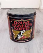 Oude blikken trommel Douwe Egberts, Verzenden, Gebruikt, Koffie, Douwe Egberts