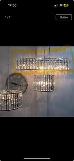 Luxe hanglampen zilver Eric kuster stijl., Huis en Inrichting, Lampen | Hanglampen, Ophalen of Verzenden, Zo goed als nieuw