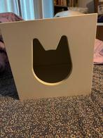 Wit kallax kattenhuis, Ophalen, Gebruikt, Minder dan 150 cm, Minder dan 100 cm