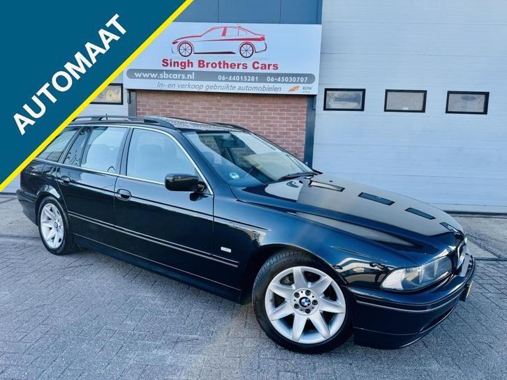 Bmw 5-serie 525i L.style Ed. AUT LEER DAK NAVI XENON!!!, Auto's, BMW, Bedrijf, 5-Serie, ABS, Airbags, Airconditioning, Alarm, Boordcomputer