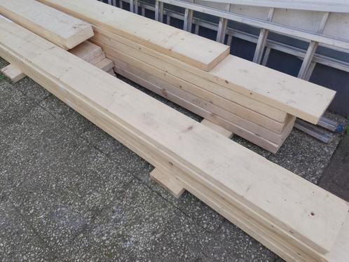 Vuren balken geschaafd 70x195 en 44x195 mm., Doe-het-zelf en Verbouw, Hout en Planken, Gebruikt, Balk, Vuren, 300 cm of meer, 50 mm of meer