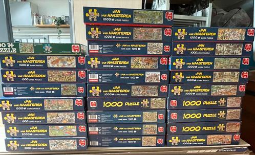 Collectie Jan van Haasteren - 27 puzzels, Hobby en Vrije tijd, Denksport en Puzzels, Zo goed als nieuw, Legpuzzel, Ophalen