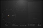 Miele Inductiekookplaat, Witgoed en Apparatuur, Kookplaten, Ophalen, 4 kookzones, Zo goed als nieuw, Inbouw