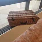 Vintage Rieten Koffer, Overige materialen, Minder dan 50 cm, Gebruikt, Minder dan 50 cm