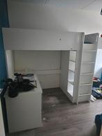 Halfhoogslaper met bureau, Kinderen en Baby's, Kinderkamer | Stapelbedden en Hoogslapers, Ophalen of Verzenden, Zo goed als nieuw