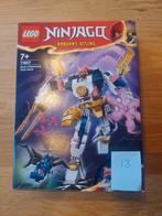 Lego Ninjago Dragons Rising 7+ 71807 Sora's Elemental Tech M, Kinderen en Baby's, Ophalen of Verzenden, Gebruikt, Complete set