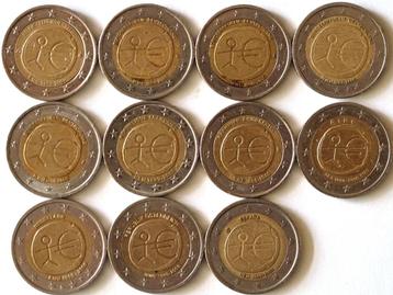 Speciale 2-euro 2009 Stickman (11 stuks) beschikbaar voor biedingen