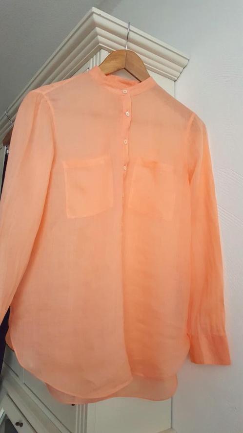 Massimo Dutti blouse pasteloranje maat 36, Kleding | Dames, Blouses en Tunieken, Nieuw, Maat 36 (S), Oranje, Ophalen of Verzenden