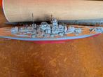 Modelboot Bismarck met Grundig Variophon Sender, Hobby en Vrije tijd, Modelbouw | Boten en Schepen, Ophalen, Gebruikt, 1:50 tot 1:200