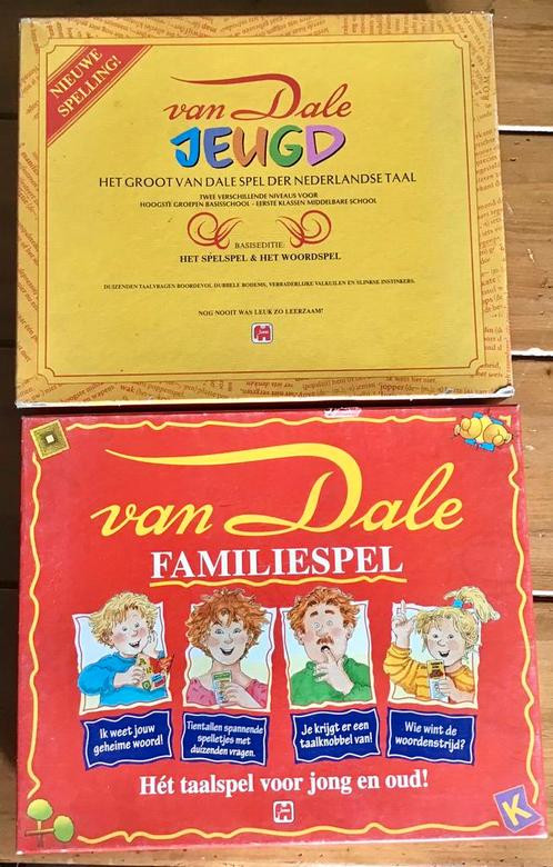 VAN DALE JEUGD EN VAN DALE FAMILIESPEL, Hobby en Vrije tijd, Gezelschapsspellen | Bordspellen, Gebruikt, Drie of vier spelers