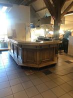 Massief eiken bar, Ophalen, Eiken, Zo goed als nieuw, Plank