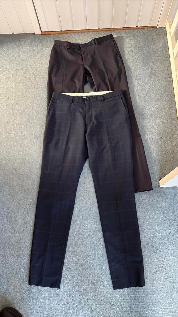 Nette heren pantalons, Kleding | Heren, Ophalen of Verzenden, Gedragen, Overige maten, Blauw