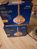 Te koop 2 hangende kerst lampen, Diversen, Kerst, Ophalen of Verzenden, Zo goed als nieuw