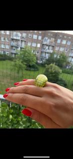 Zsiska ring, Kunststof, Nieuw, Ophalen of Verzenden, 17 tot 18