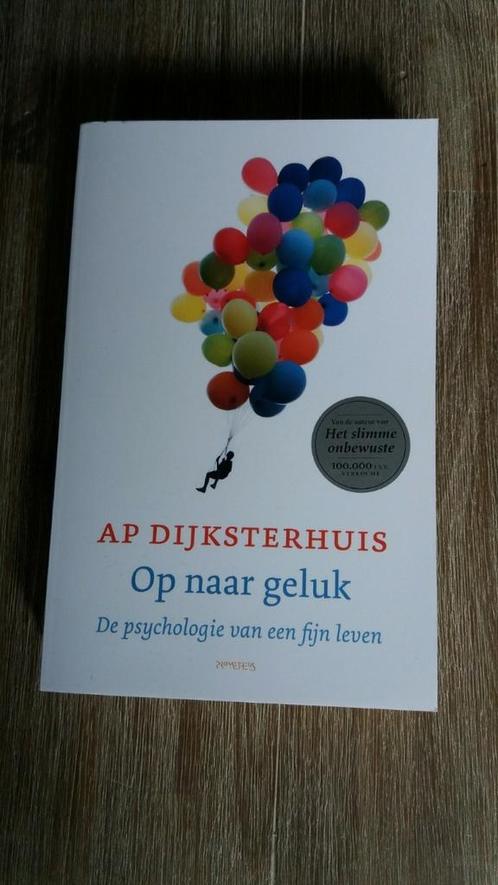 Ap Dijksterhuis Op naar geluk 306 blz

De psychologie van ee, Boeken, Psychologie, Zo goed als nieuw, Ophalen of Verzenden