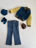 Vintage Ken Baseball Outfit #9168 (1976), Ophalen of Verzenden, Gebruikt