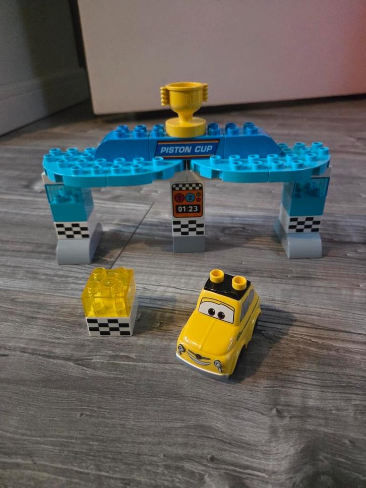 Lego Duplo 10857 Cars Piston Cup, Kinderen en Baby's, Speelgoed | Duplo en Lego, Gebruikt, Duplo, Losse stenen, Ophalen of Verzenden