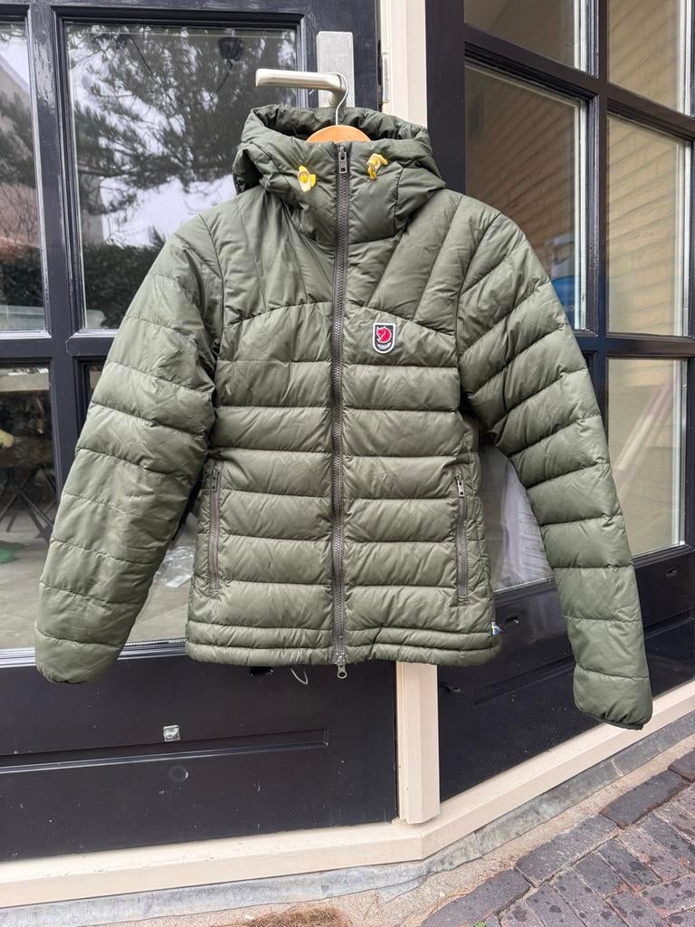Fjällräven Expedition Pack Down Hoodie - Deep Forest XXS, Ophalen of Verzenden, Fjällräven, Maat 34 (XS) of kleiner, Gedragen