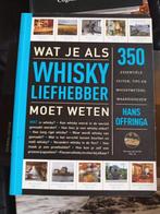 Wat je als Whisky liefhebber moet weten., Ophalen, Nieuw, Overige onderwerpen