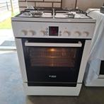 Bosch 4 pits gasfornuis met hetelucht oven ivm overlijden, Ophalen, 60 cm of meer, 4 kookzones, Zo goed als nieuw