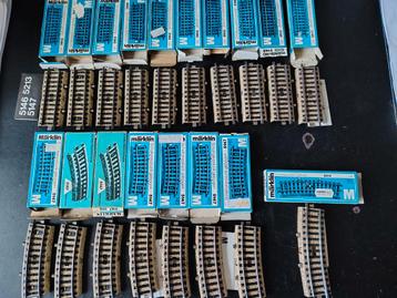 Märklin H0 M-schakelrails 18 stuks beschikbaar voor biedingen