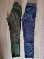 2 heren corduroy broeken blauw/groen MR MARVIS, W34 L34, Blauw, Overige maten, Ophalen of Verzenden, Mr Marvis