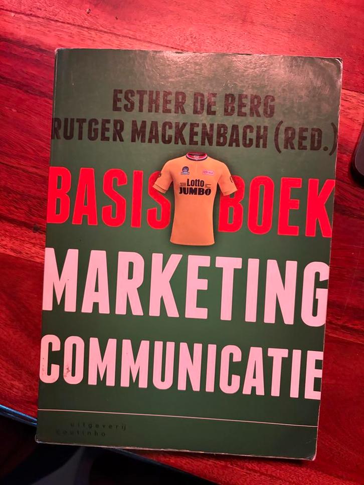 Basisboek Marketing Communicatie, Boeken, Economie, Management en Marketing, Zo goed als nieuw, Economie en Marketing, Ophalen of Verzenden