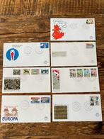 7 Eerstedag enveloppen Nederland (FDC), Postzegels en Munten, Postzegels | Eerstedagenveloppen, Nederland, Onbeschreven, Ophalen of Verzenden