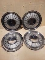 Oldtimer rvs wieldoppen Ford Thunderbird., Ophalen of Verzenden, Gebruikt