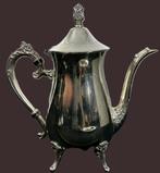 VERZILVERD KOFFIESTEL., Antiek en Kunst, Antiek | Goud en Zilver, Ophalen of Verzenden, Zilver