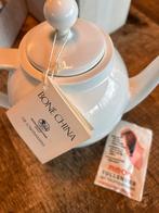Bone China theeservies, Nieuw, Ophalen of Verzenden, Effen, Porselein
