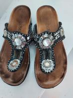 ZWARTE BLING BLING TEENSLIPPERS MAAT 39, Ophalen, Gedragen, Zwart