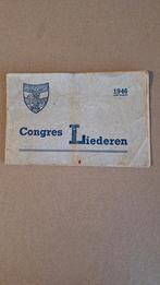 Congres liederen- 1946, Antiek en Kunst, Antiek | Boeken en Bijbels, Verzenden