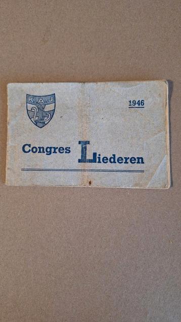 Congres liederen- 1946 beschikbaar voor biedingen