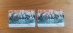 Historische coincards 1 cent 1942 + 1943 zink, Postzegels en Munten, Munten | Nederland, Verzenden, Koningin Wilhelmina, 1 cent