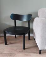 Stoel zwart hout Fauteuil Loungestoel Chair black Nieuw, Ophalen, Zwart, Nieuw, Hout