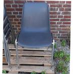 Kunstof stoelen met metalen onderstel 10 stuks Op=Op!, Nieuw, Ophalen of Verzenden, Nb, Nb