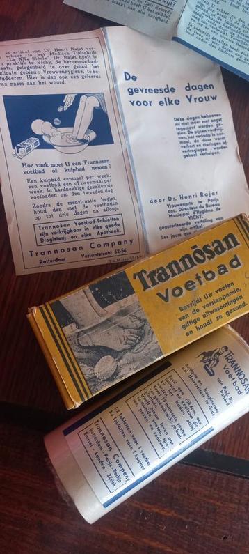 Vintage Trannosan Voetbad - Zeldzaam! beschikbaar voor biedingen