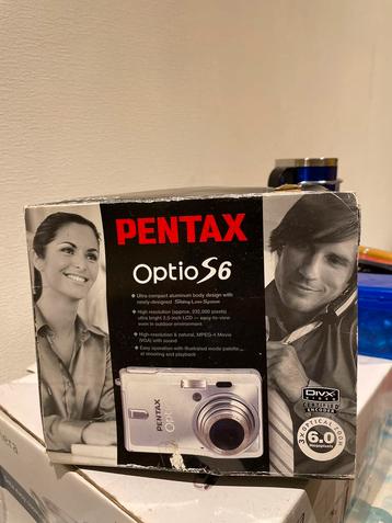 Pentax Optio S6 - 6.0 MP Digitale Camera beschikbaar voor biedingen