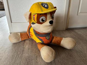 Paw Patrol Rubble knuffel groot 53 cm beschikbaar voor biedingen