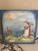 Ik hou van jou tot de maan en terug - Schilderij, Antiek en Kunst, Kunst | Schilderijen | Klassiek, Ophalen of Verzenden