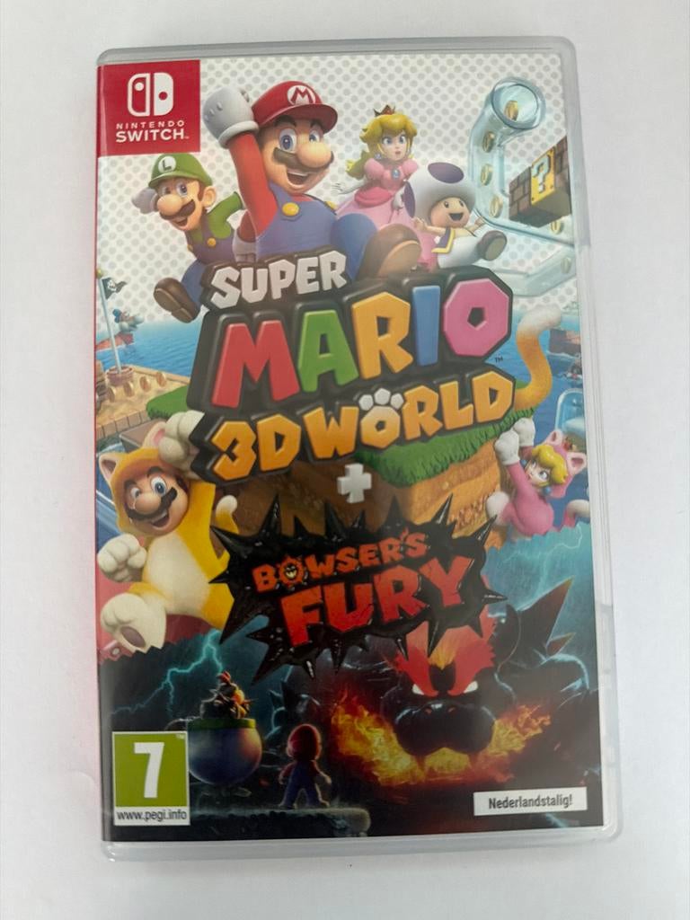 Super Mario 3D World + Bowser's Fury - Nintendo Switch, Spelcomputers en Games, Games | Nintendo Switch, Zo goed als nieuw, Platform