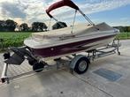 NU VAREN, MOOIE GOED ONDERHOUDEN GLASTRON 185SE V6, Watersport en Boten, Speedboten, Ophalen, Gebruikt, Binnenboordmotor, 120 tot 200 pk