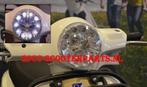 Koplamp Led Met Dagverlichting Vespa Lx Dmp 41579, Ophalen of Verzenden, 50cc-Scooterparts, Info@50cc-scooterparts.nl, Veen