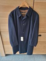 Nieuwe herenmantel Bugatti- 100% virgin wool- donkerblauw, Kleding | Heren, Jassen | Winter, Bugatti, Nieuw, Ophalen of Verzenden