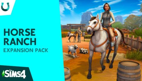 Sims 4: Horse Ranch Expansion PC, Spelcomputers en Games, Games | Pc, Nieuw, Simulatie, 1 speler, Vanaf 12 jaar, Eén computer